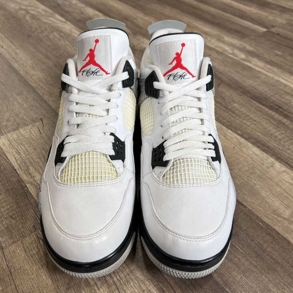 Jordan 4 White Cement