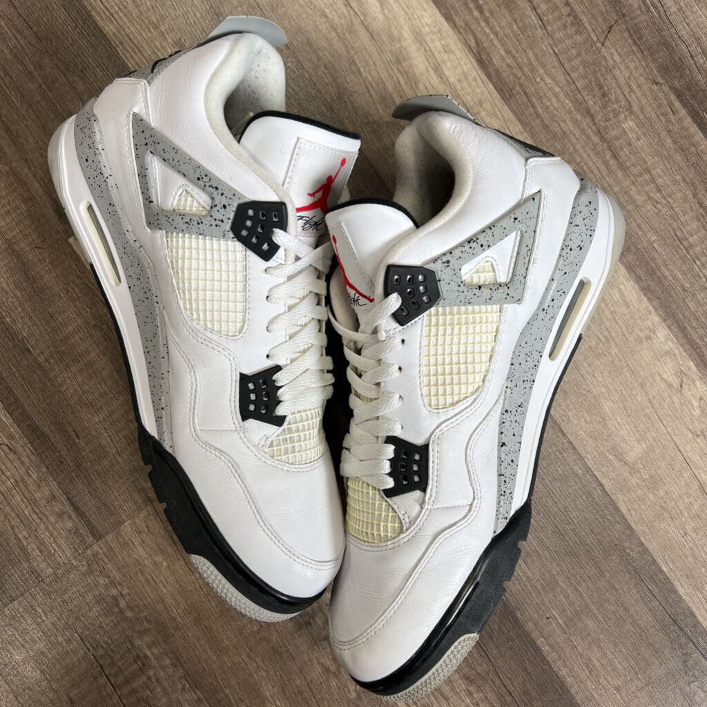 Jordan 4 White Cement