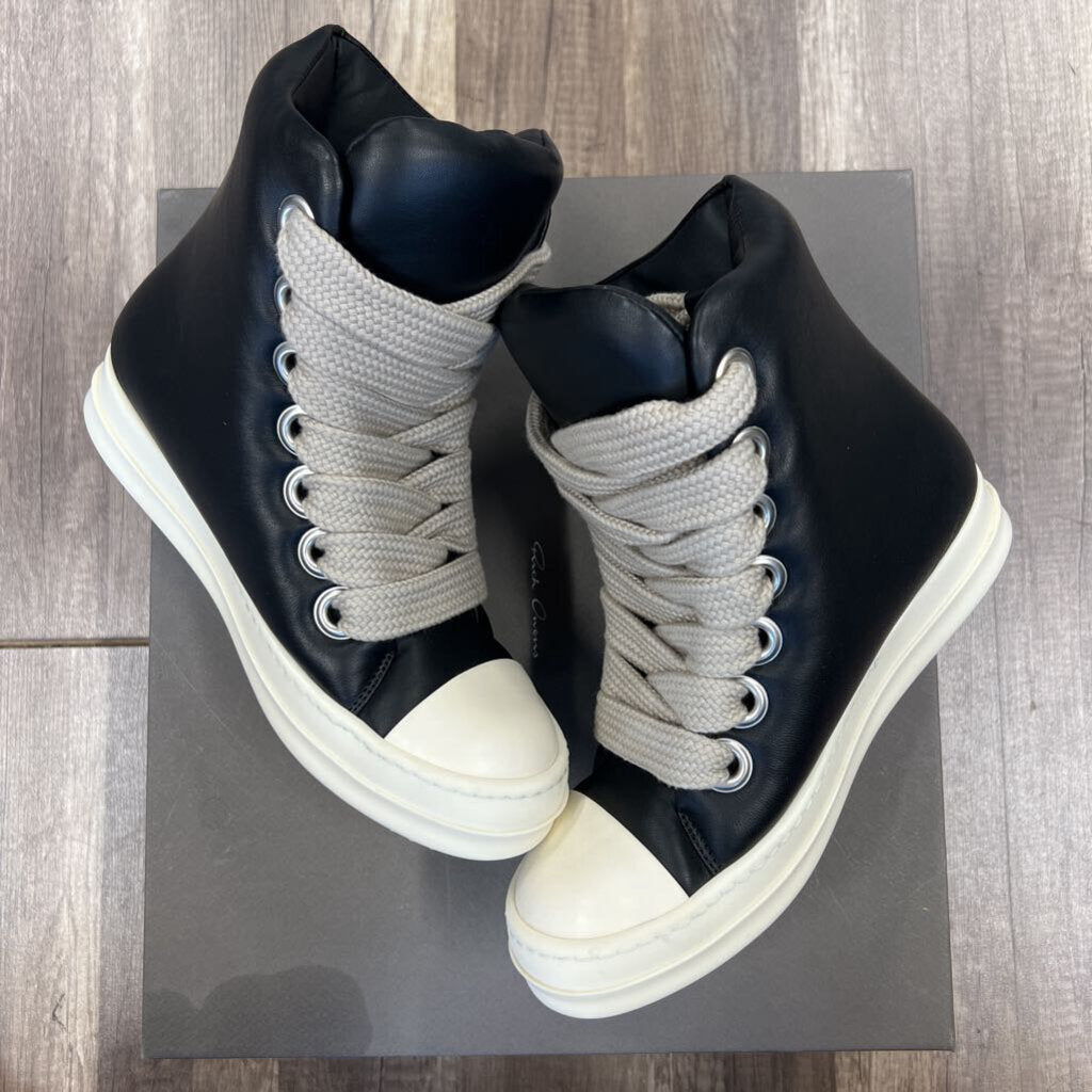 Rick Owens Puffer High Jumbo Laces