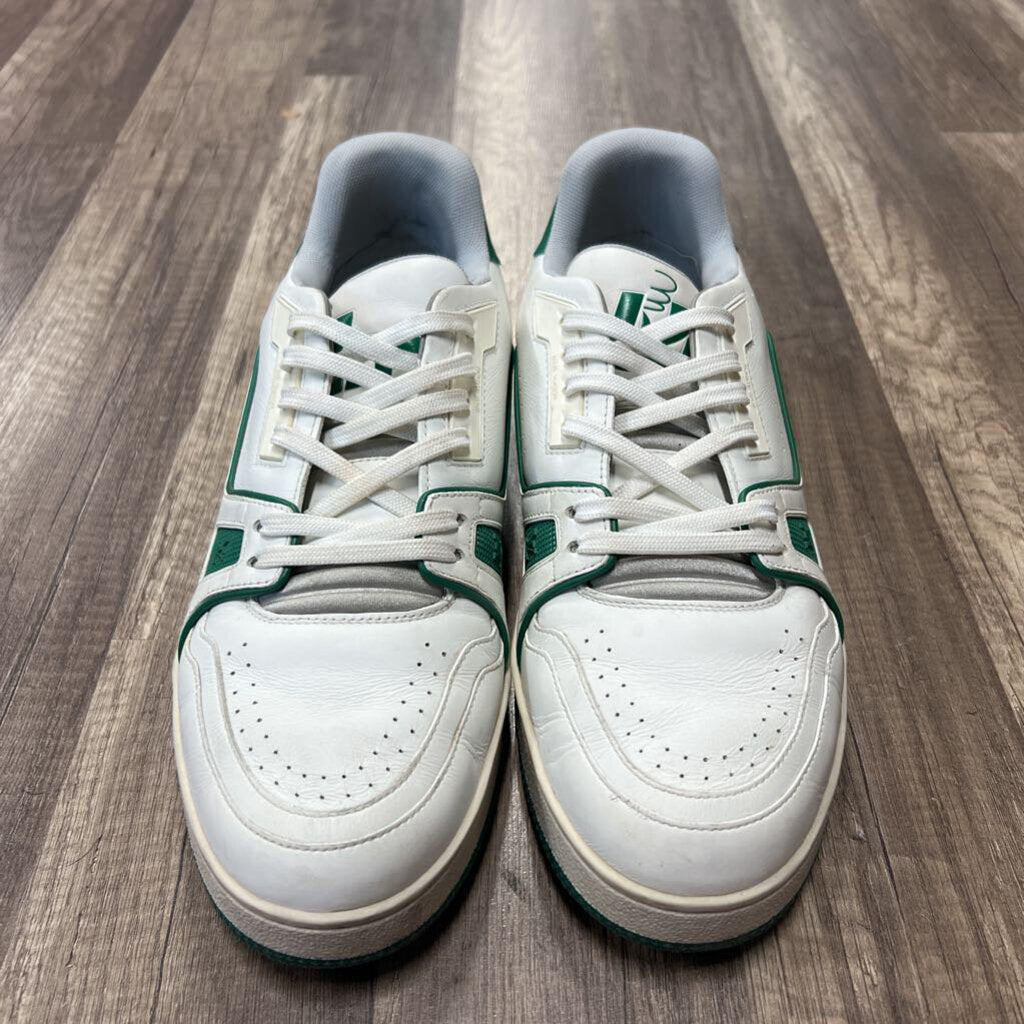 LV Louis Vuitton x Virgil trainer white green (NO BOX)