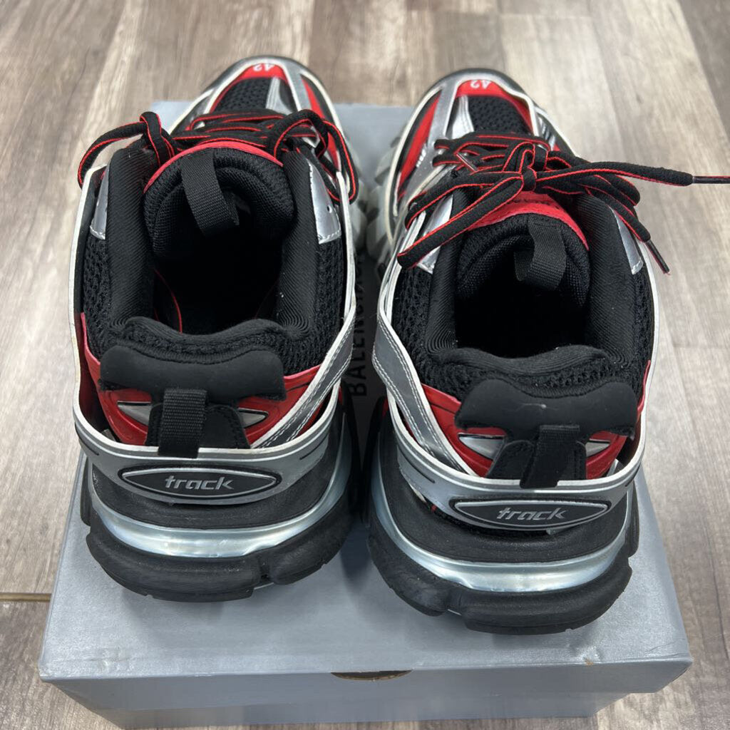 Balenciaga Track Silver Red