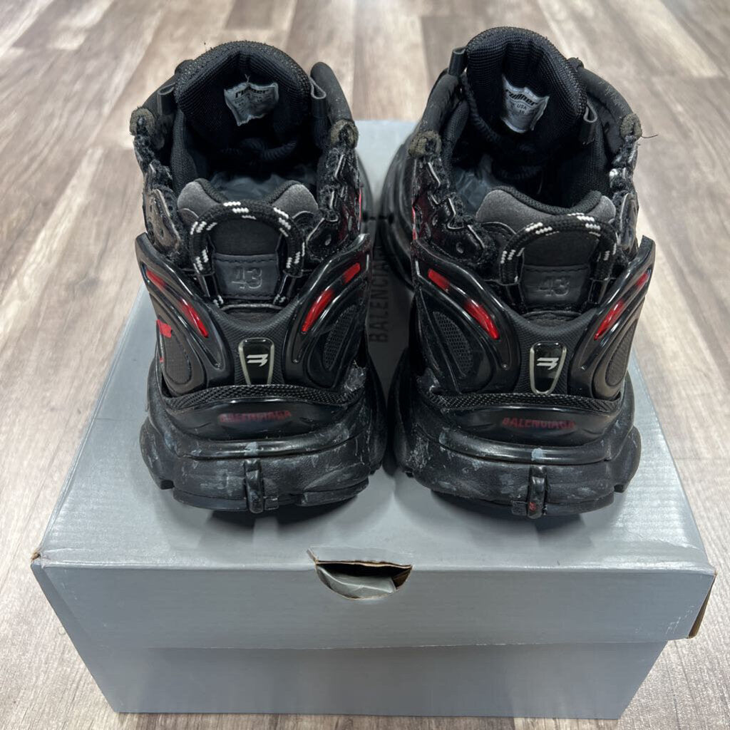 Balenciaga Runner Black Red Logo