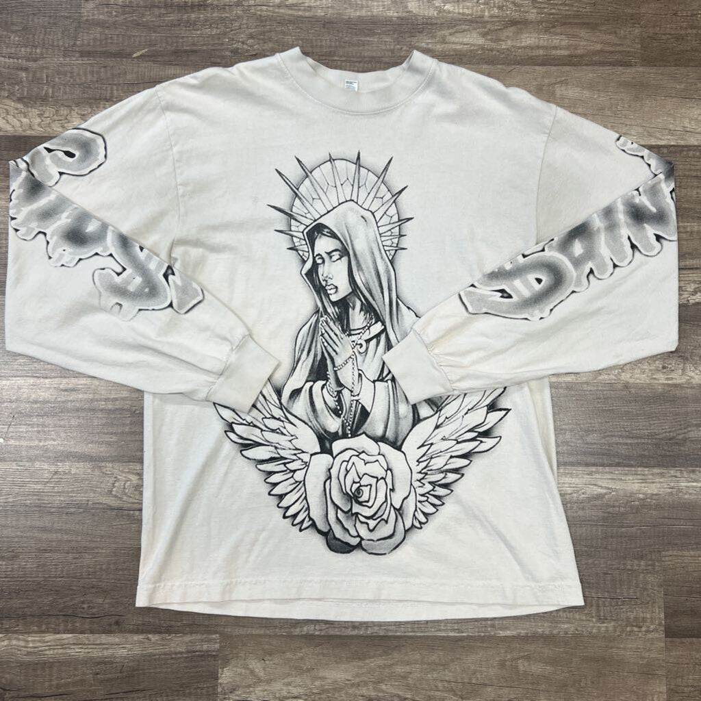 Saints Virgin Mary L/S White