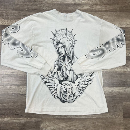 Saints Virgin Mary L/S White