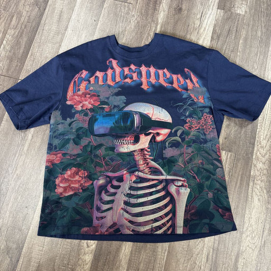 godspeed shirt blue diamond teeth