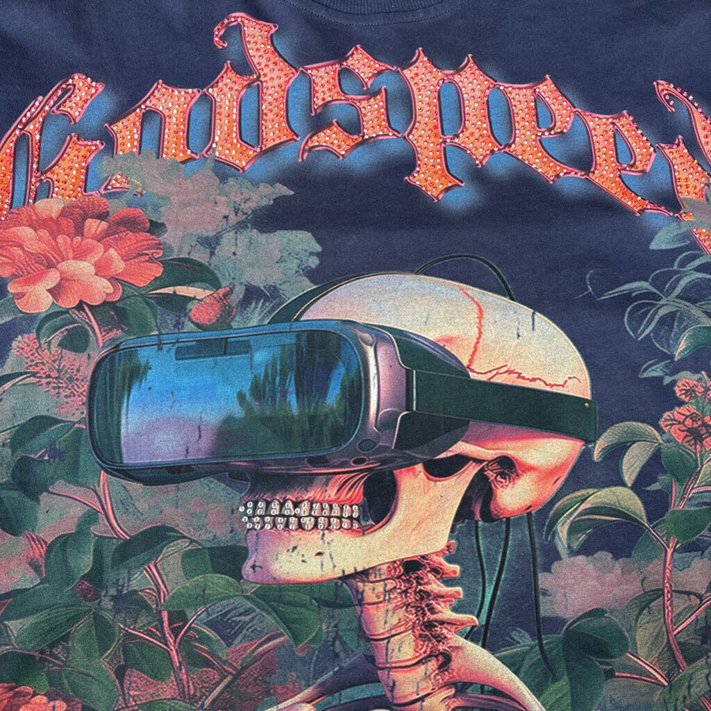 godspeed shirt blue diamond teeth