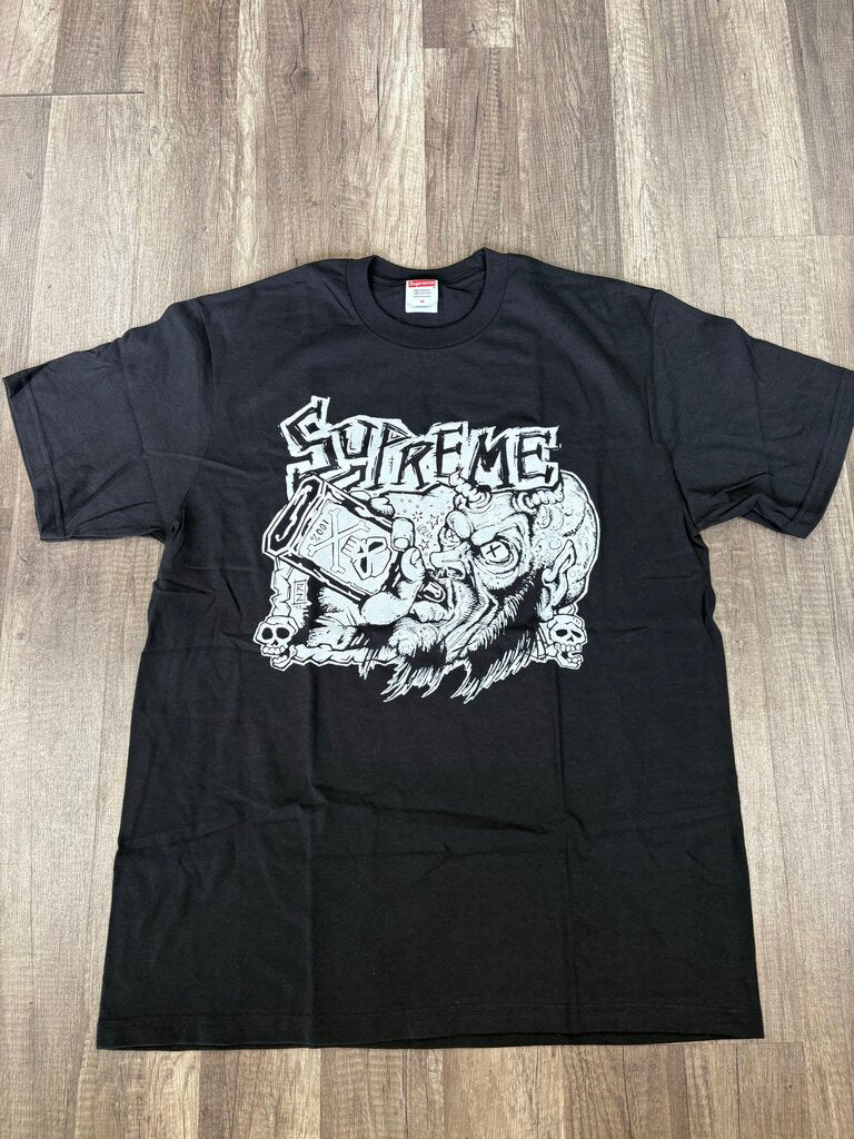 Supreme artwork shirt black white