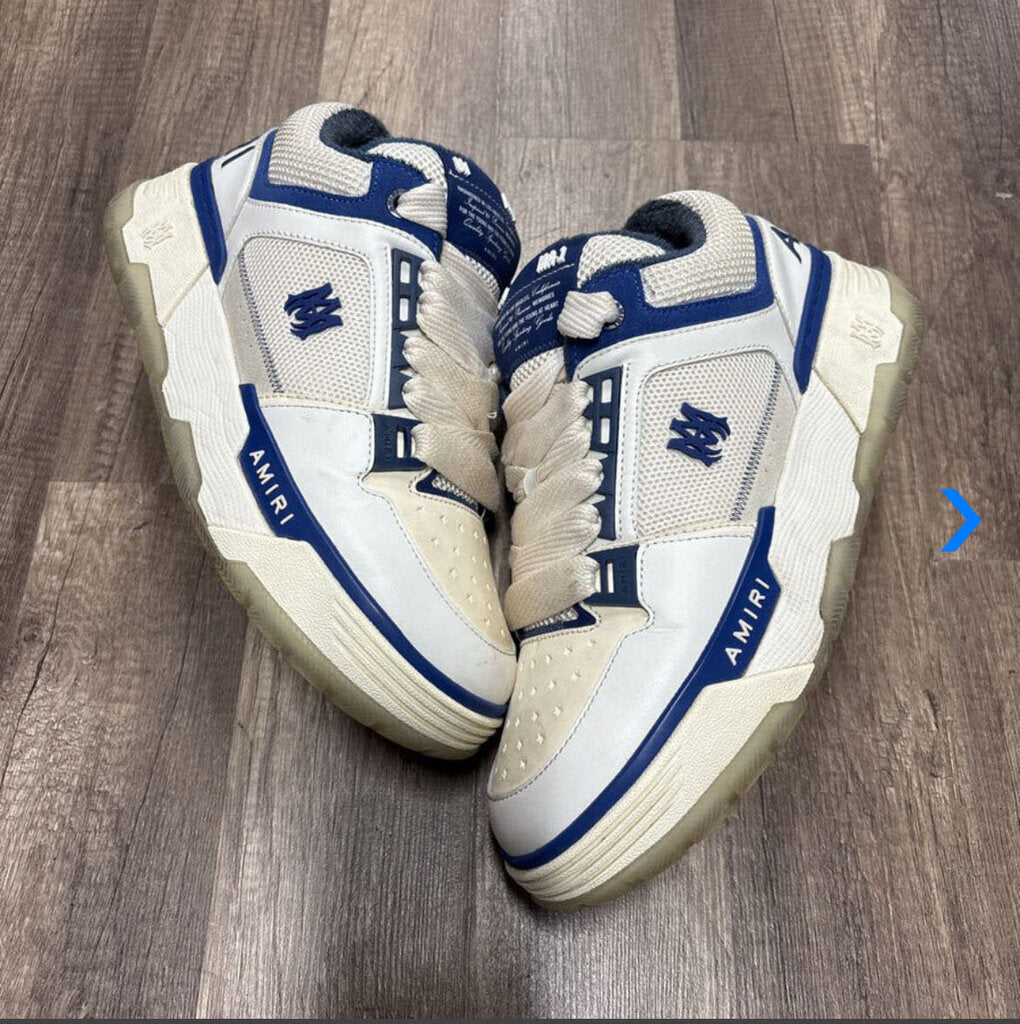Amiri MA1 White Blue
