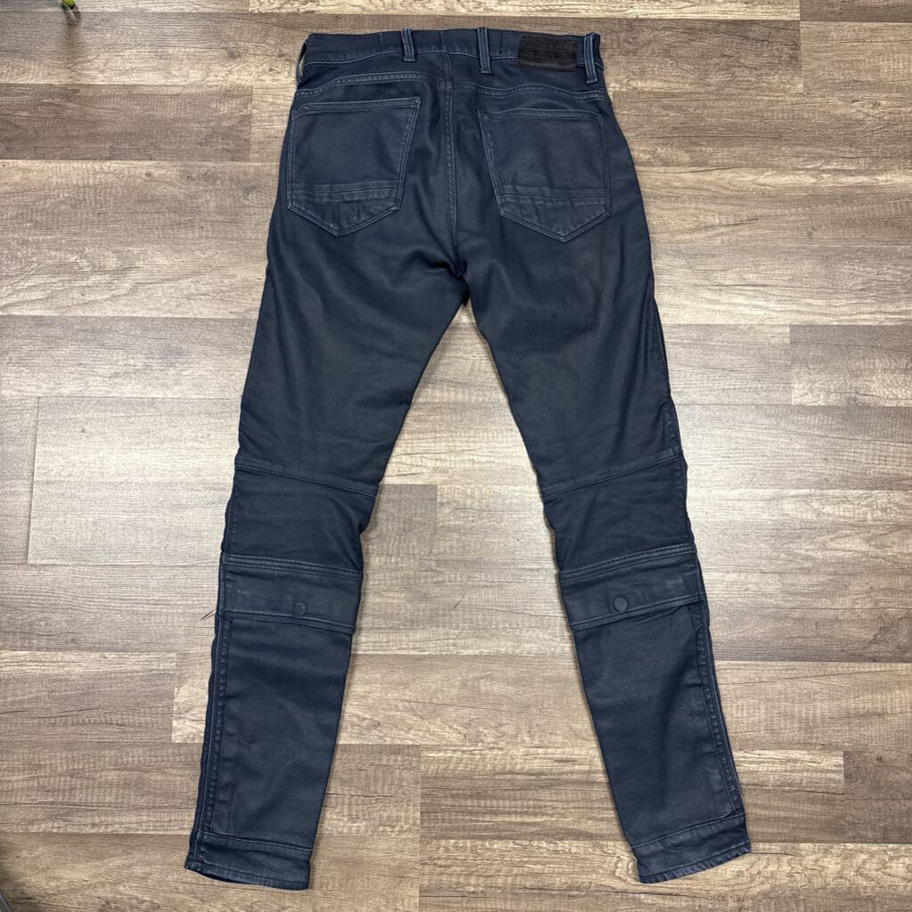 Gstar Dark Blue Skinny Cargo Jean