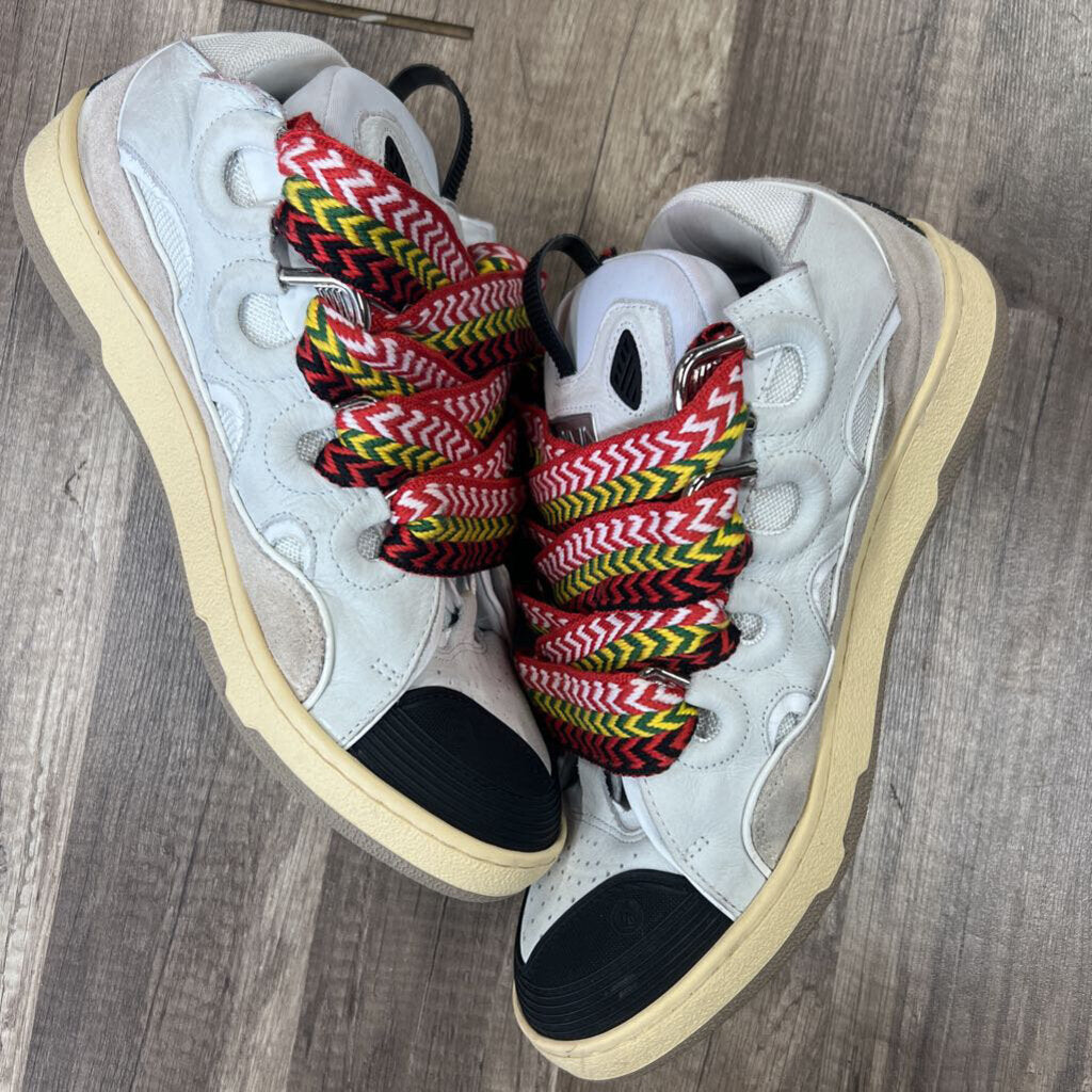 Lanvin curb sneaker white grey (NO BOX)