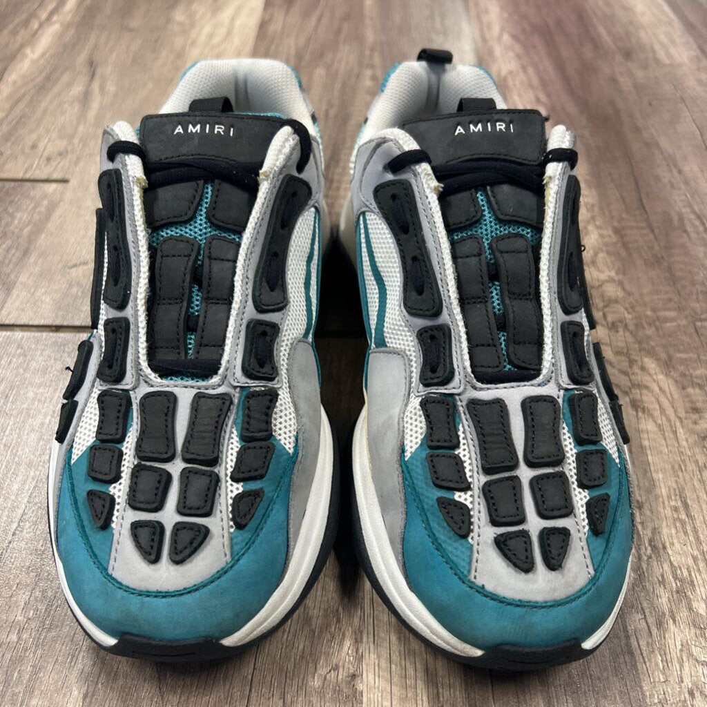 Amiri bone runner teal grey white