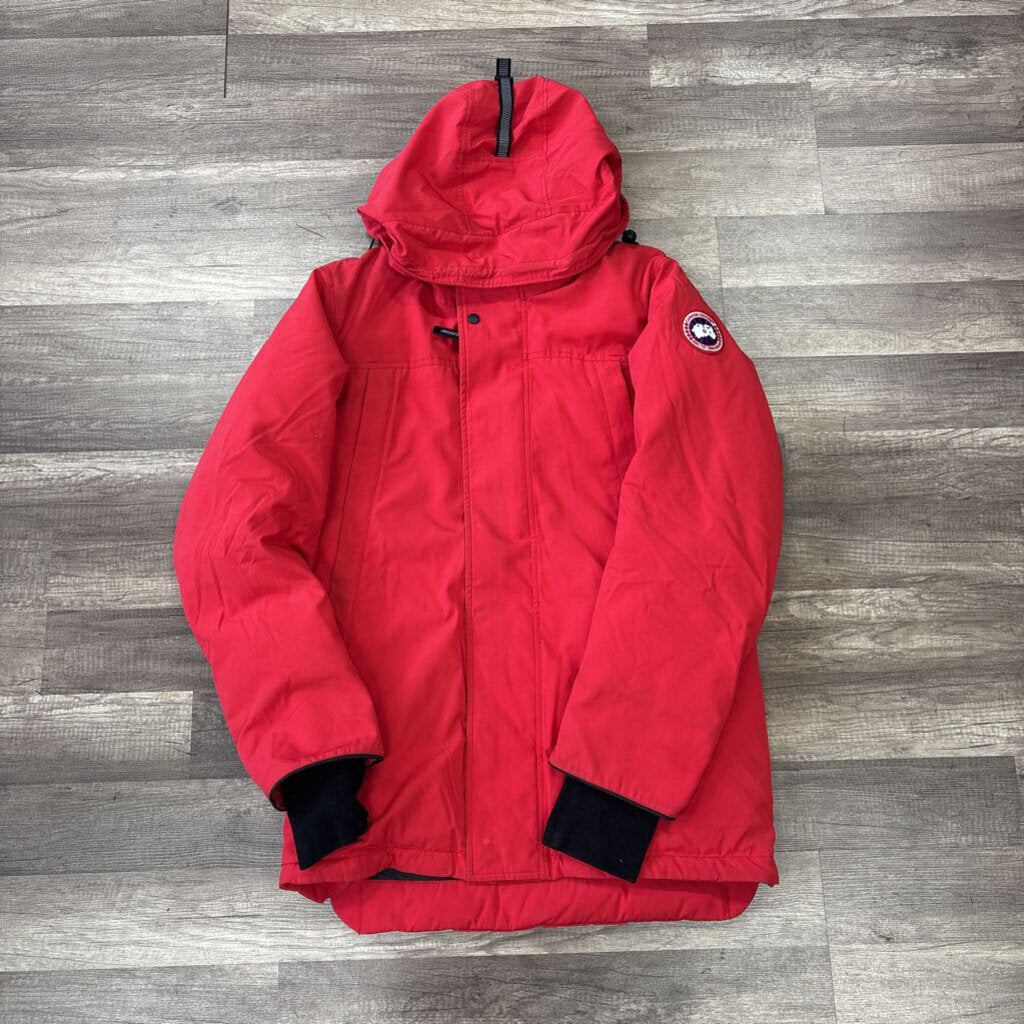 Canada Goose Red Trench Coat