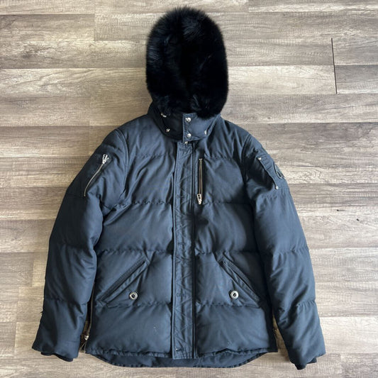 Moose Knuckle Coat Navy Blue