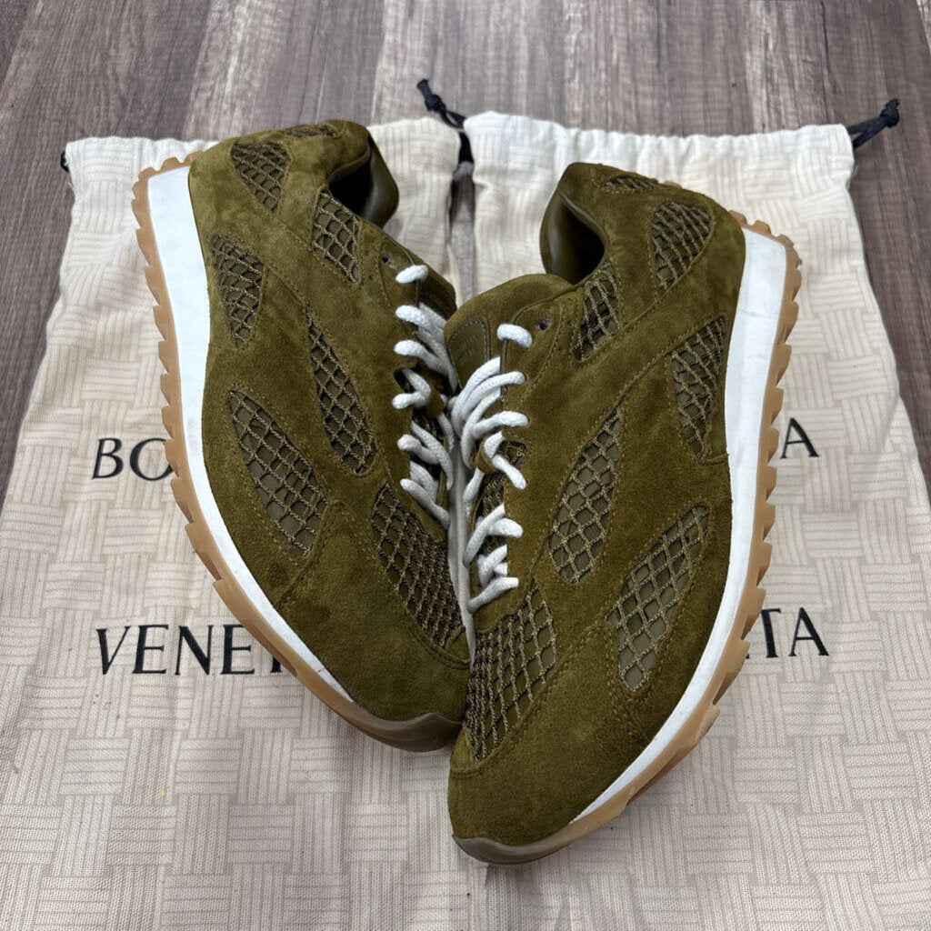 Bottega Orbit Olive Suede (No Box)