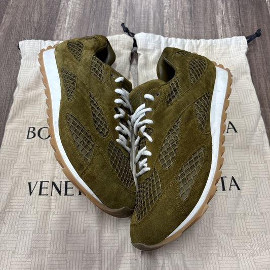 Bottega Orbit Olive Suede (No Box)