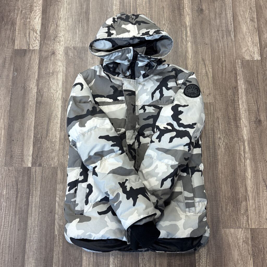 Canada Goose Coat Macmillan White Camo