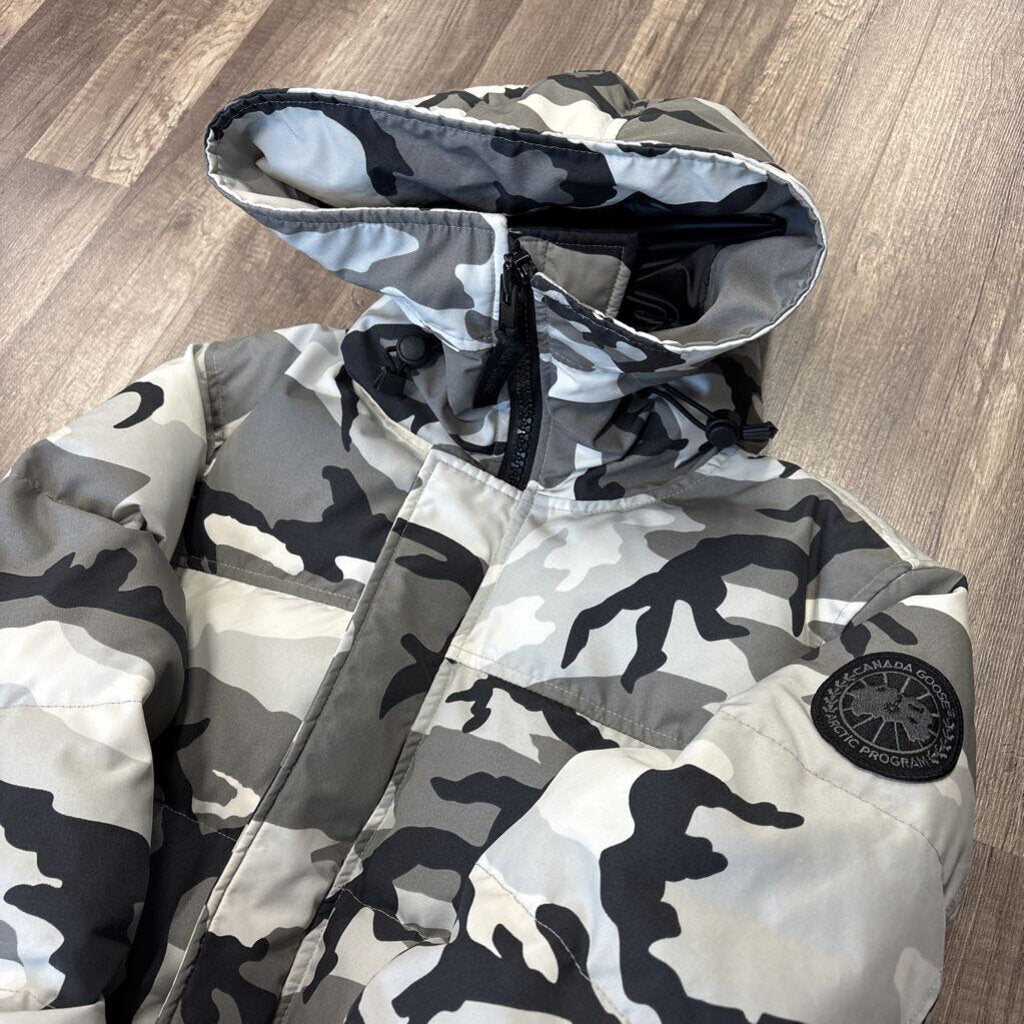 Canada Goose Coat Macmillan White Camo