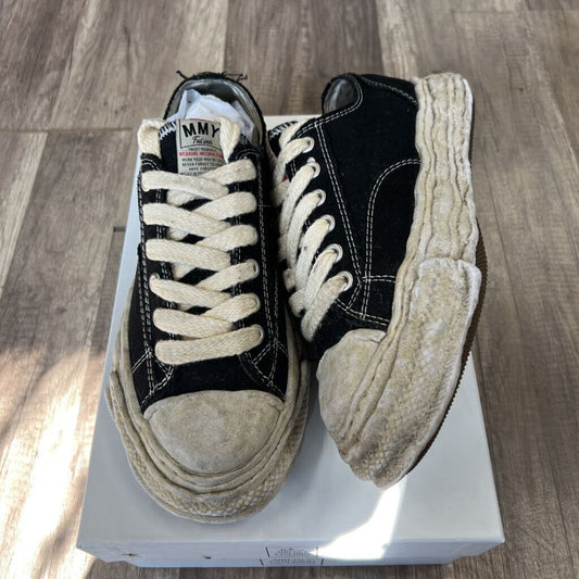 MMY Distressed Black Tan