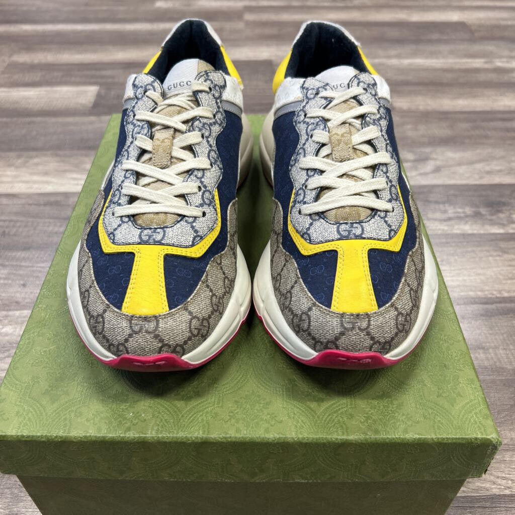 Gucci Rython Navy Yellow Pink