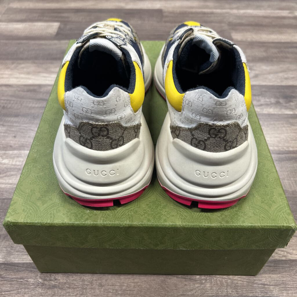 Gucci Rython Navy Yellow Pink