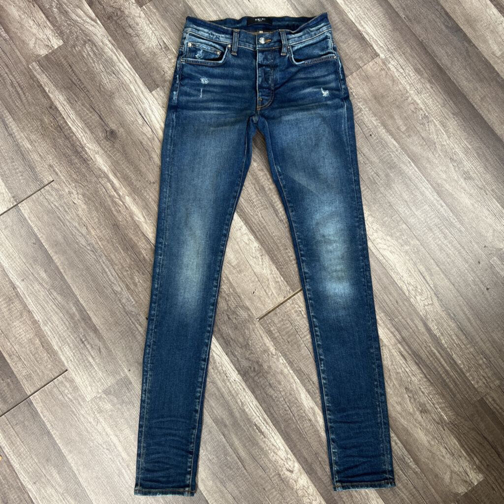 Amiri Jean Plain Dark Blue