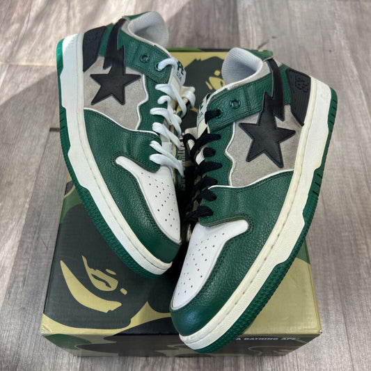 Bape sneaker green grey