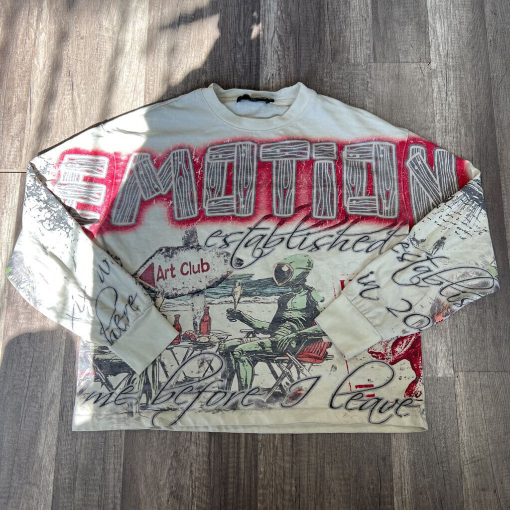 Mixed emotion art club long sleeve