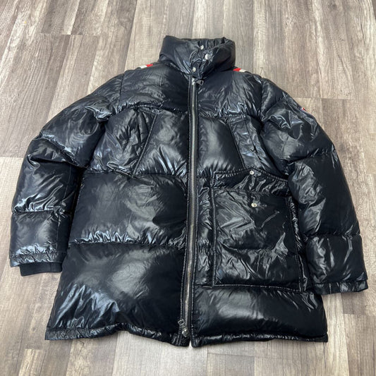 Moncler coat mancora big logo