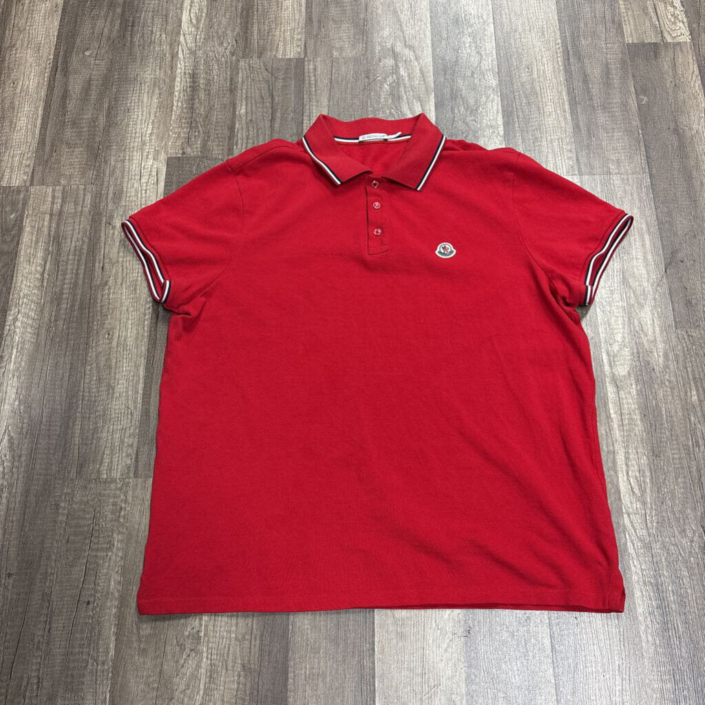 Moncler polo red