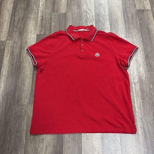 Moncler polo red