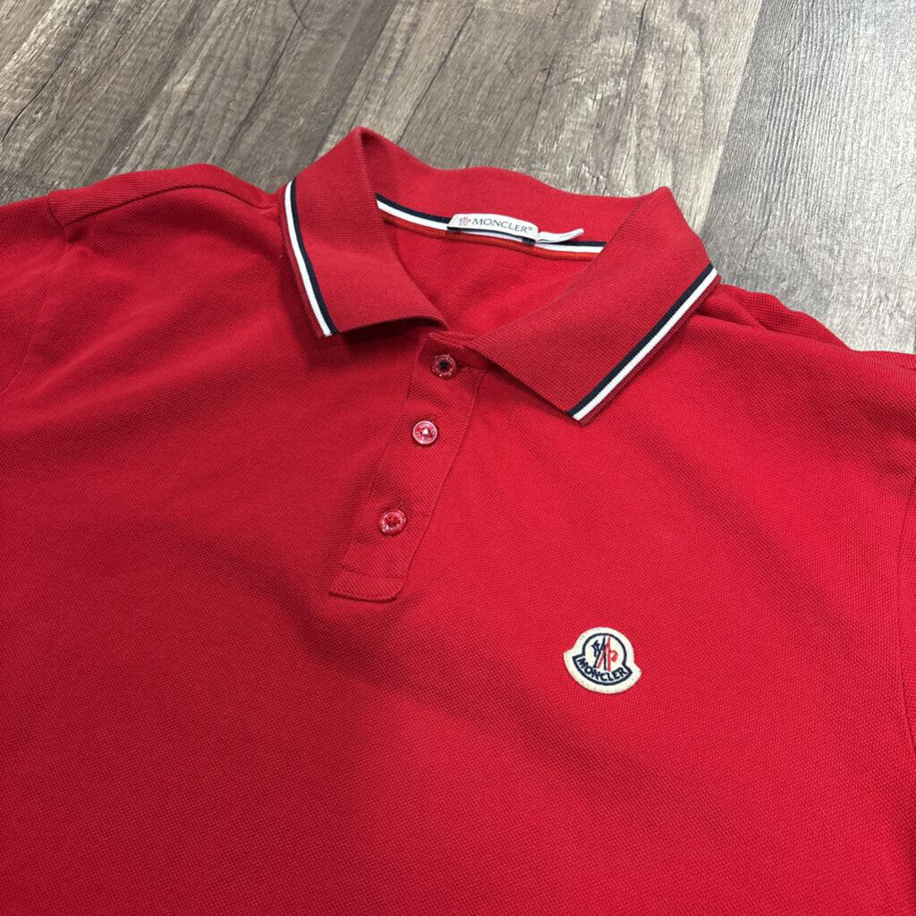 Moncler polo red
