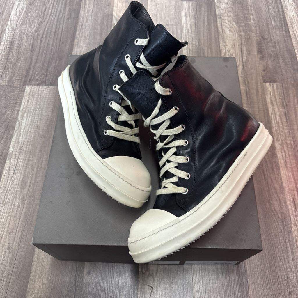 Rick owens high leather ramone