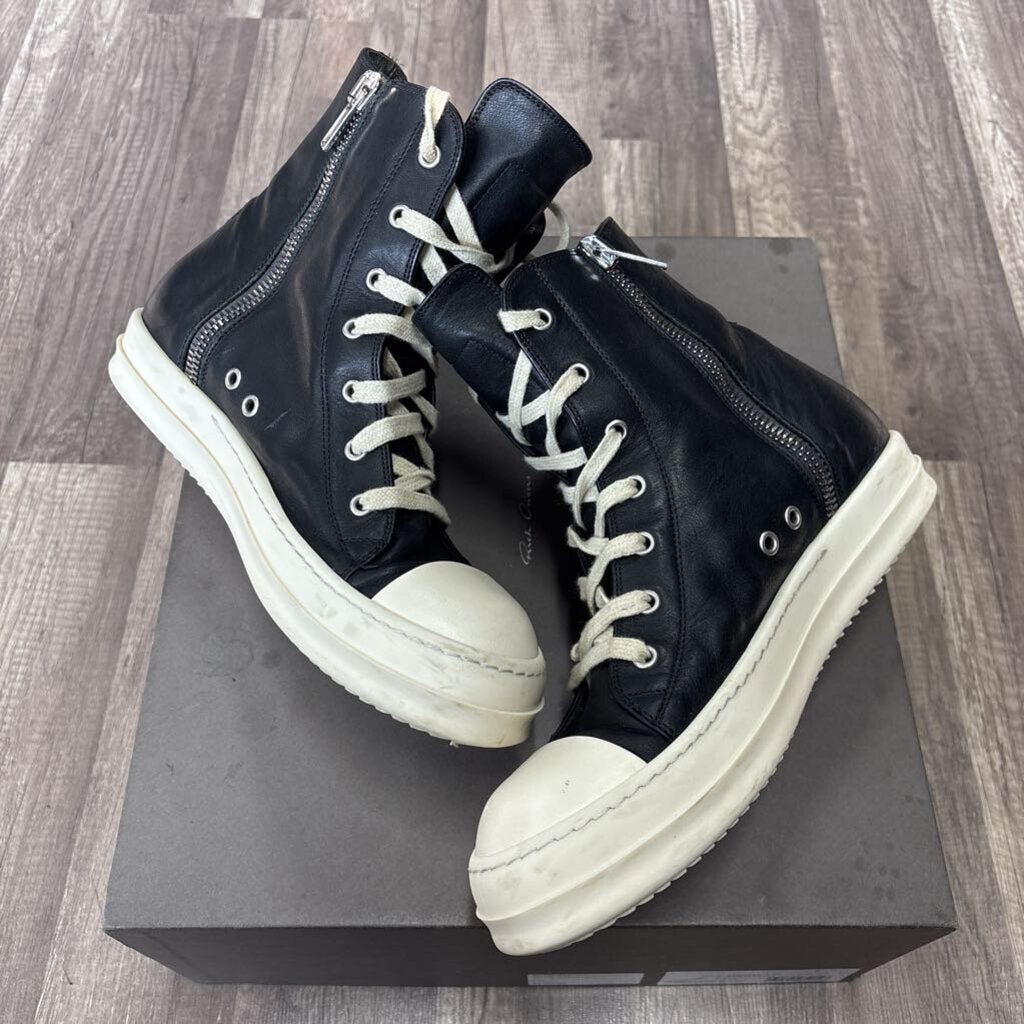 Rick owens high leather ramone