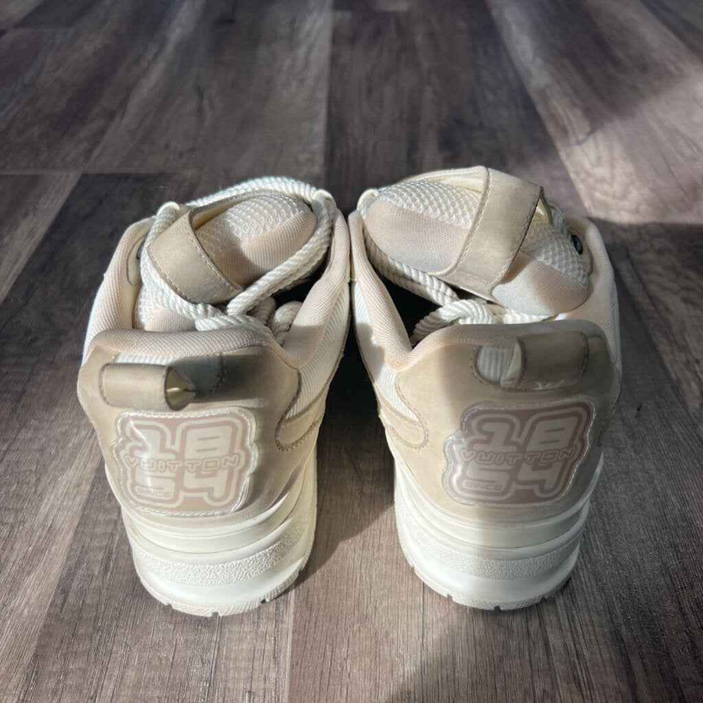 Louis Vuitton skate white cream