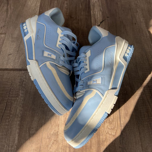 LV Louis Vuitton baby blue white (NO BOX)