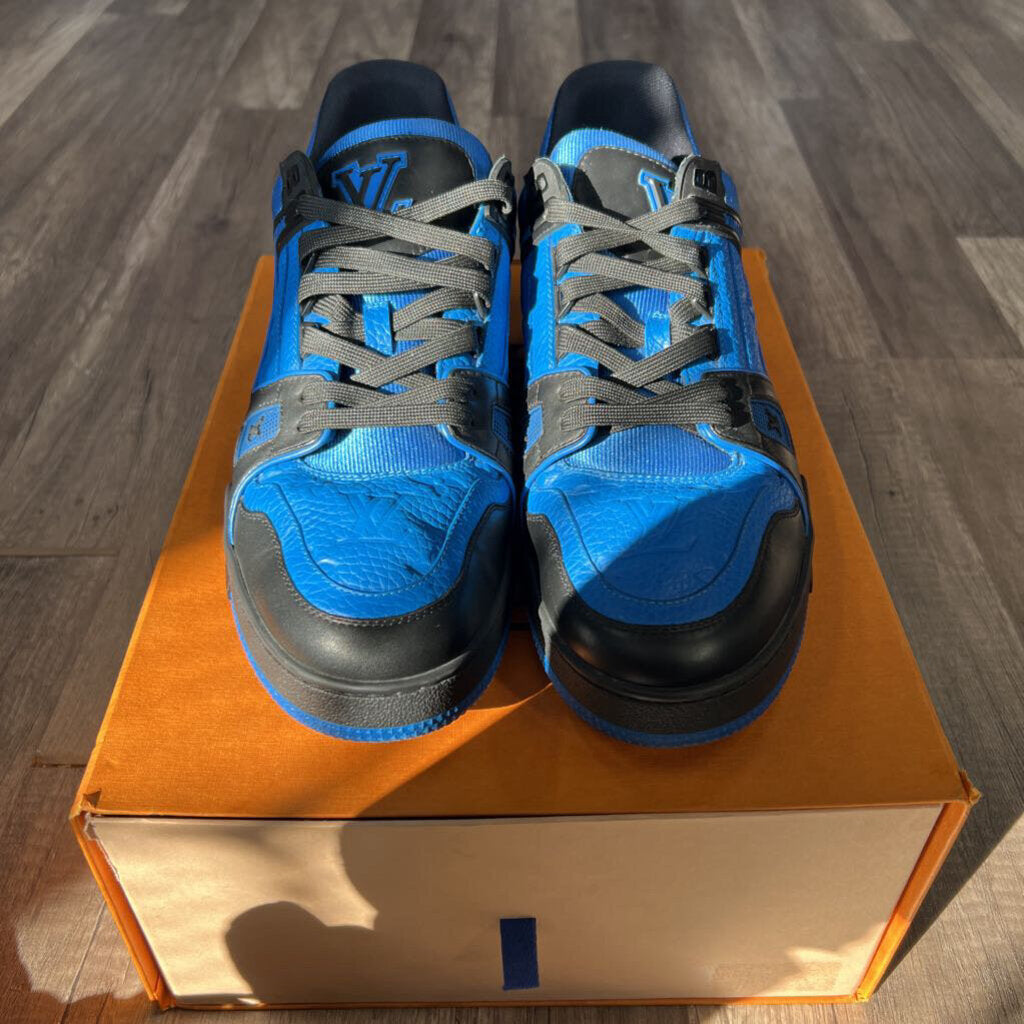 Louis Vuitton Trainer Blue Black
