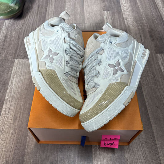LV Louis Vuitton skate beige