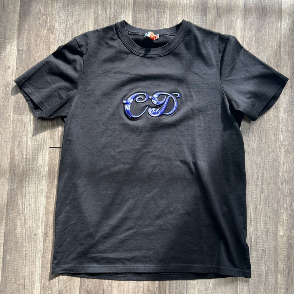 Dior x Kenny Scharf logo shirt black