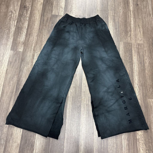 Maison Margiela flare sweatpants grey black