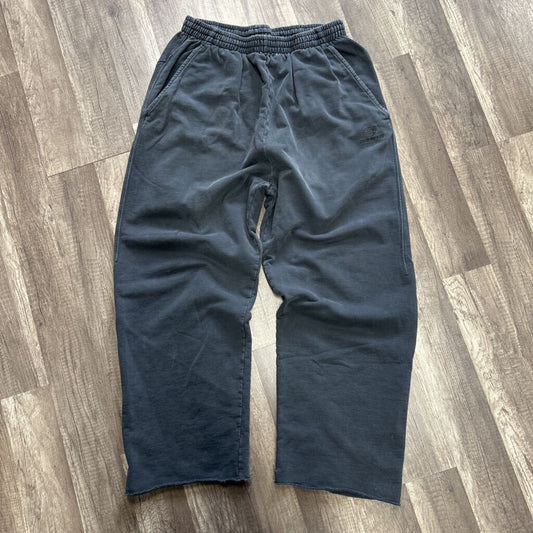 Balenciaga sweat pants washed grey