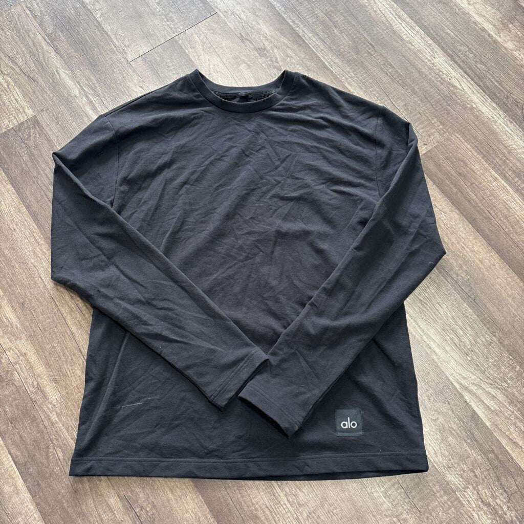 Alo shirt black long sleeve