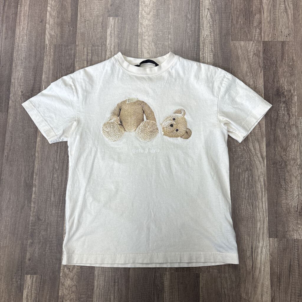 palm angels teddy bear shirt biege