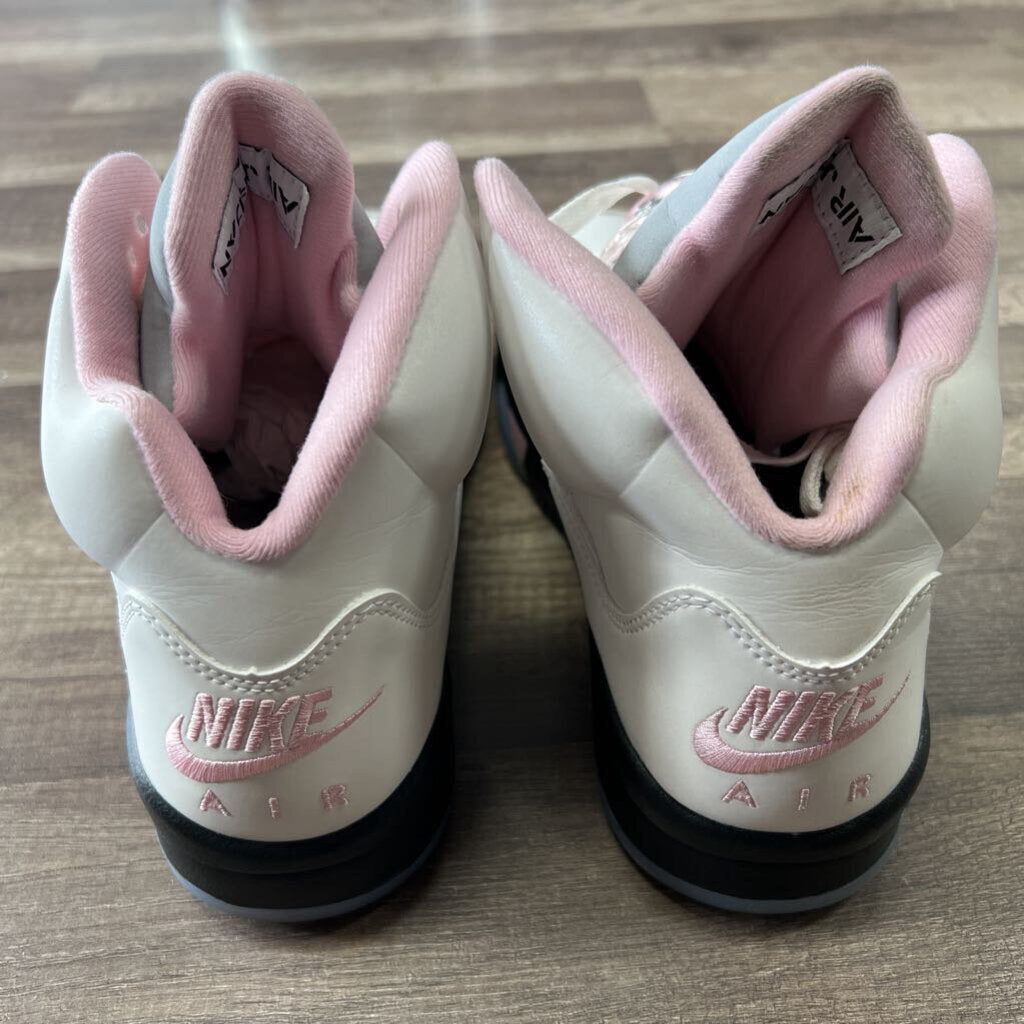 Jordan 5 white/pink size 9