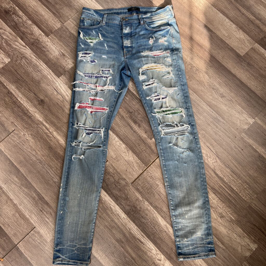 Amiri jean thrasher multicolor