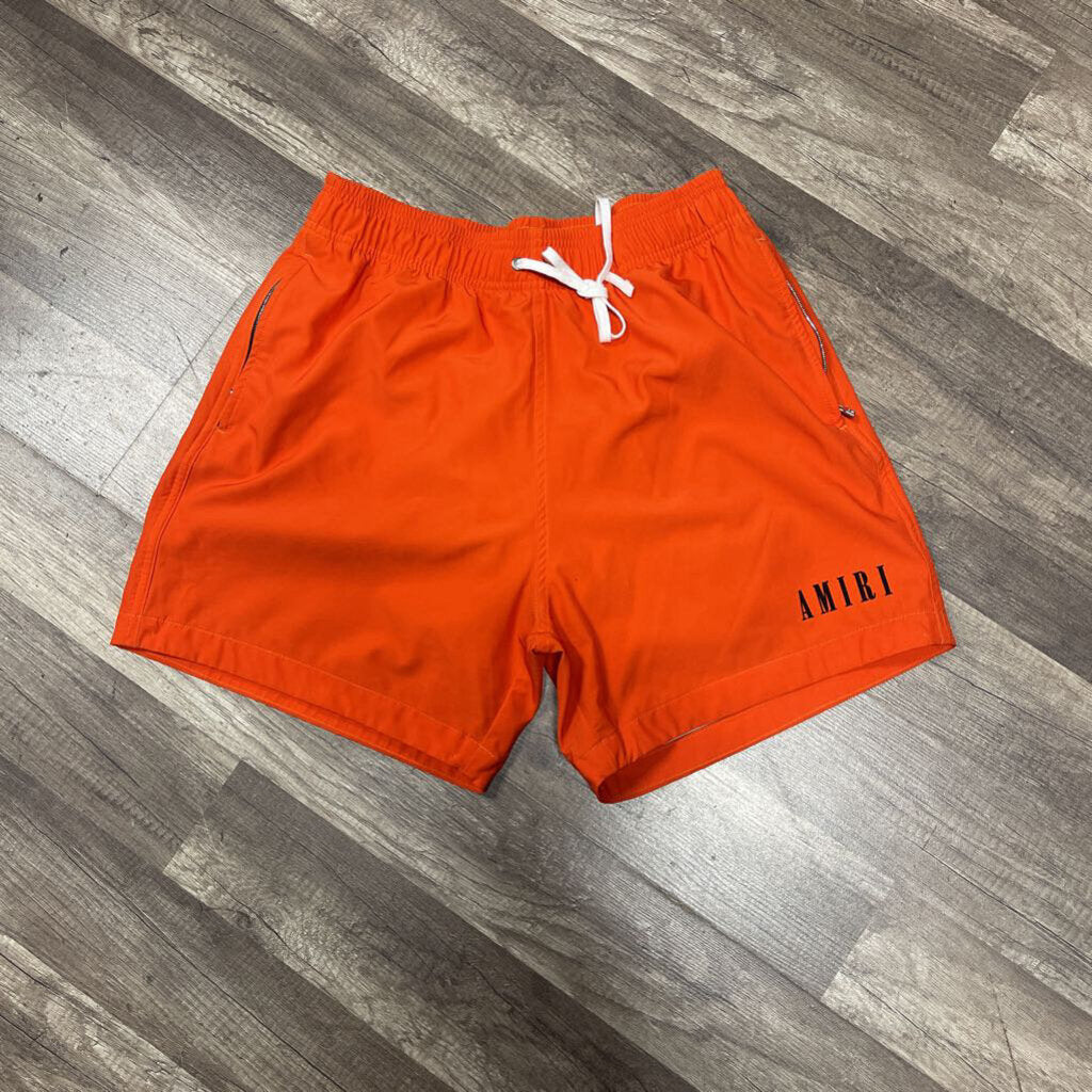 Amiri Swim Trunks Orange