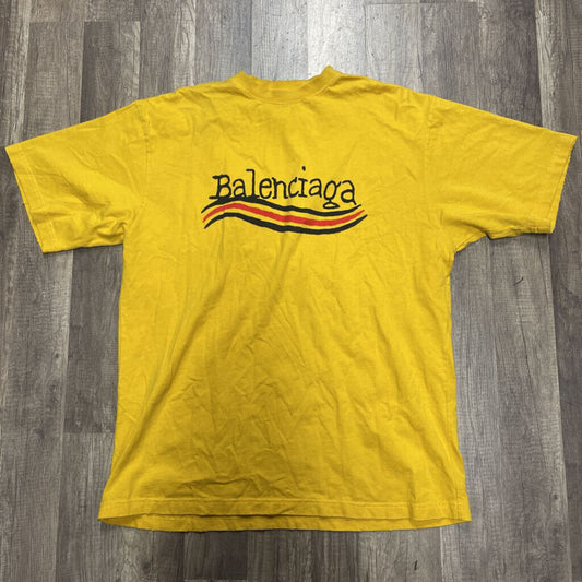 Balenciaga Campaign T-shirt Yellow