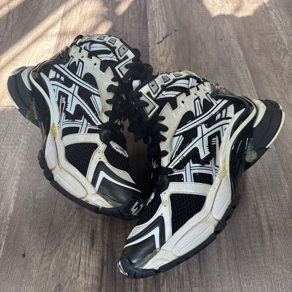 Balenciaga runner hightop white/black