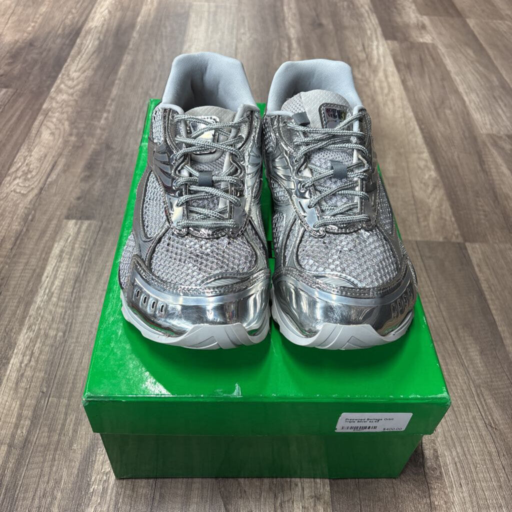 Bottega Veneta Orbit Silver