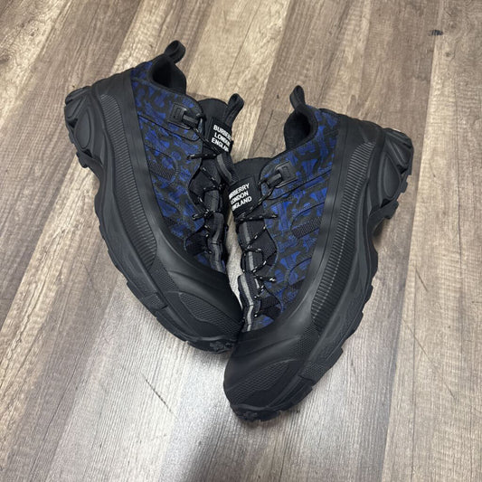 Burberry monogram sneaker blue black