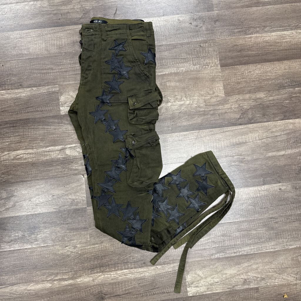 Amiri Green Chemist Cargo jeans